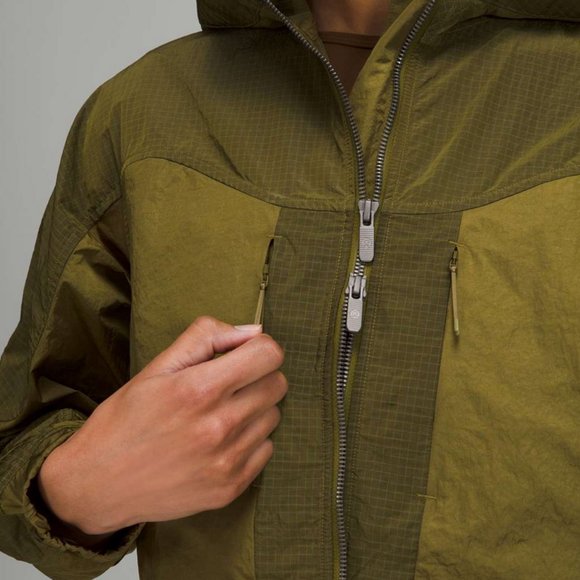 Lululemon Ripstop Relaxed-Fit Jacket Juniper Green - Picture 4 of 6